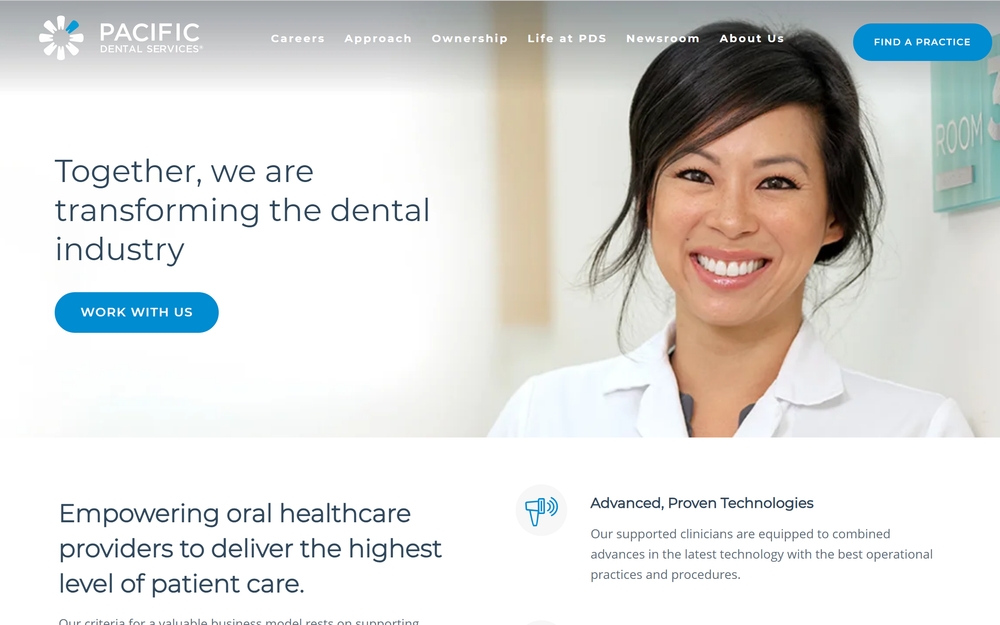 img of B2B Digital Marketing Agency - Pacific Dental Services